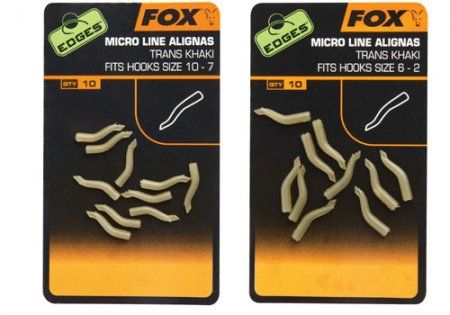 Fox rovnátka na háček Micro Line Alignas Trans Khaki 6-2