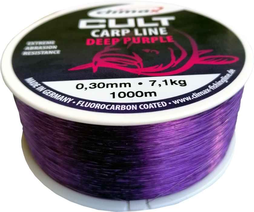 Climax silon Cult Carp line Deep Purple 1000m 0,35mm