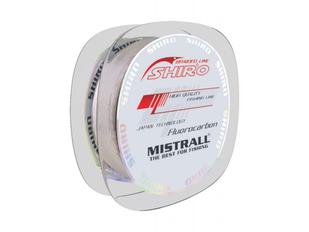 Mistrall vlasec potažený fluorocarbonem Shiro 150m 0,35mm