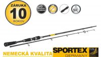 Přívlačový prut Black Pearl GT-3 2-díl 240cm 10g