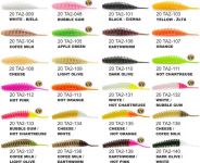 Dipované umělé nástrahy Tanta 51mm-2,0 "/ 9ks Yellow