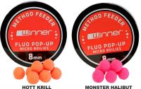 Meth.Feeder Fluo Pop-Up Micro Boil.8mm / 20g Hot krill