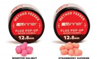 Method Feeder Fluo Pop-Up Micro Chunks 12x8mm / 20g Jahoda