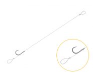 Nadväzec Delphin FLR Loop / 6ks | 12cm / 0,22mm / BARB #6, 8cm / 0,22mm / B-LESS #6, 8cm / 0,22mm / B-LESS #8