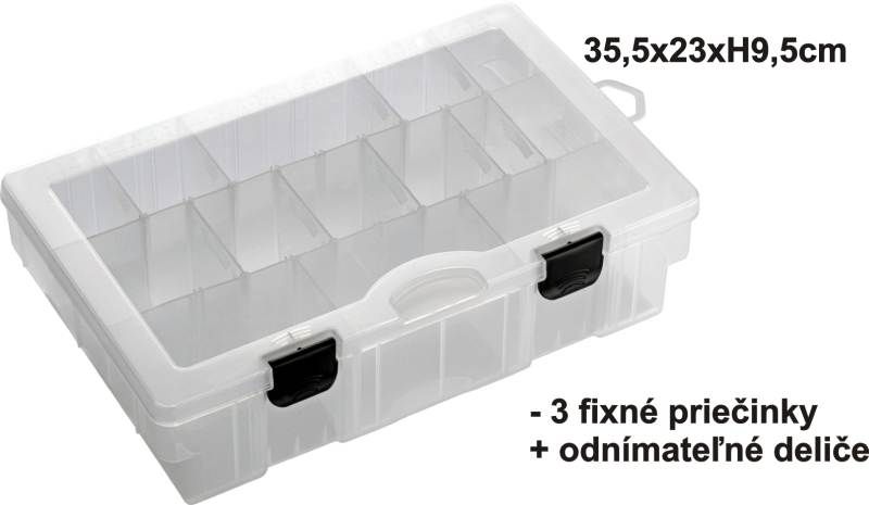 Krabička-BOX 35,5x23x9,5cm,3pevné+var.př. 55