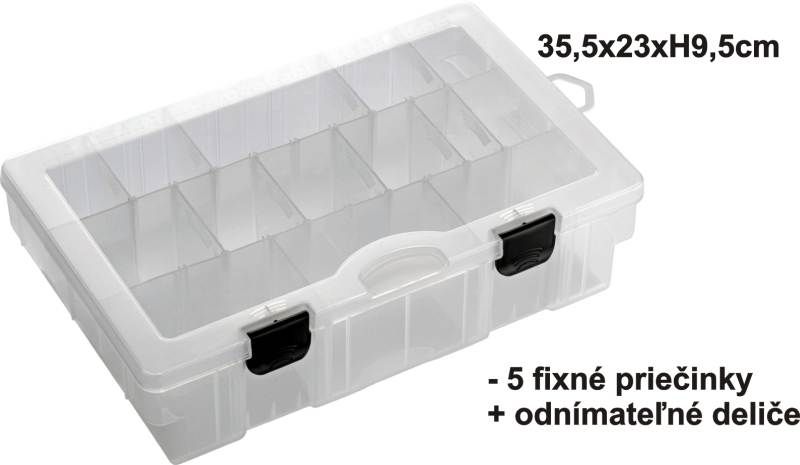 Krabička-BOX 35,5x23x9,5cm,5pev.+var.př. 55