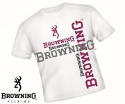 Browning tričko bilé | velikost XL