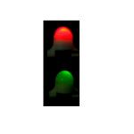 Saenger Light Clip zelená červená