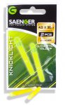 Saenger chemické světlo 4,5 x 39 mm žlutá 2 ks