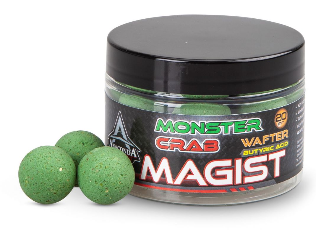 Anaconda Vyvážené boilie Wafter Magist Monster Crab 20 mm/70 g Saenger