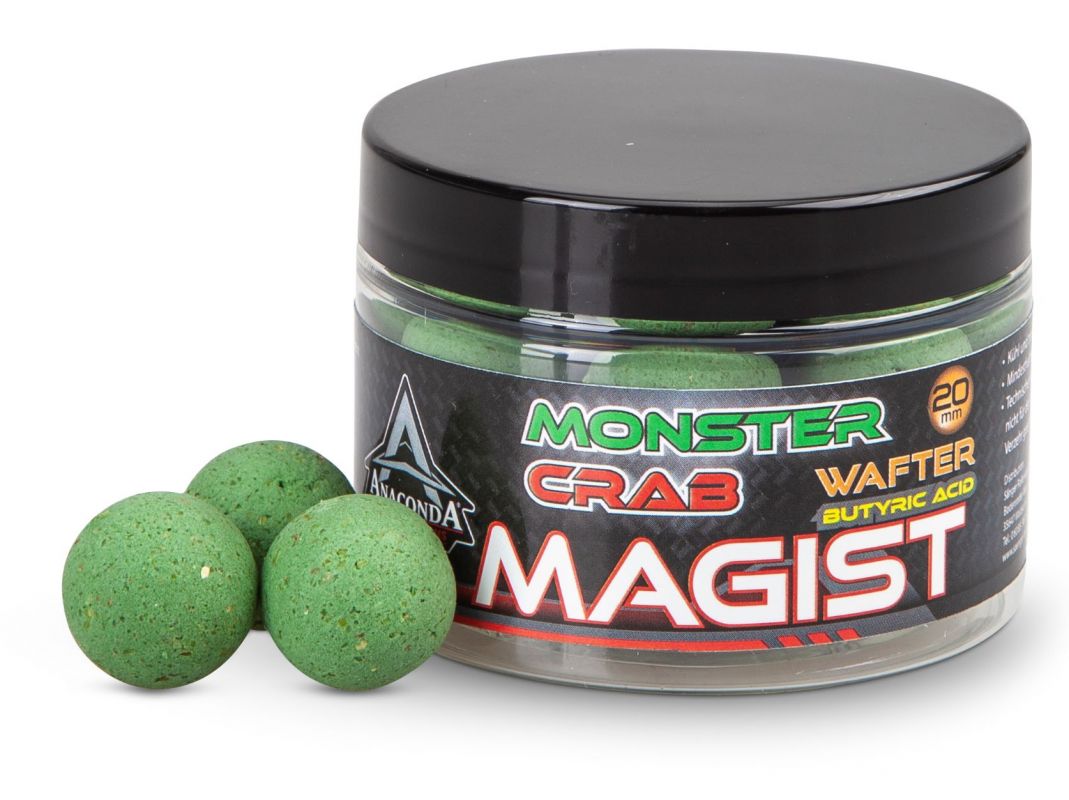 Anaconda Vyvážené boilie Wafter Magist Monster Crab 16 mm/70 g Saenger