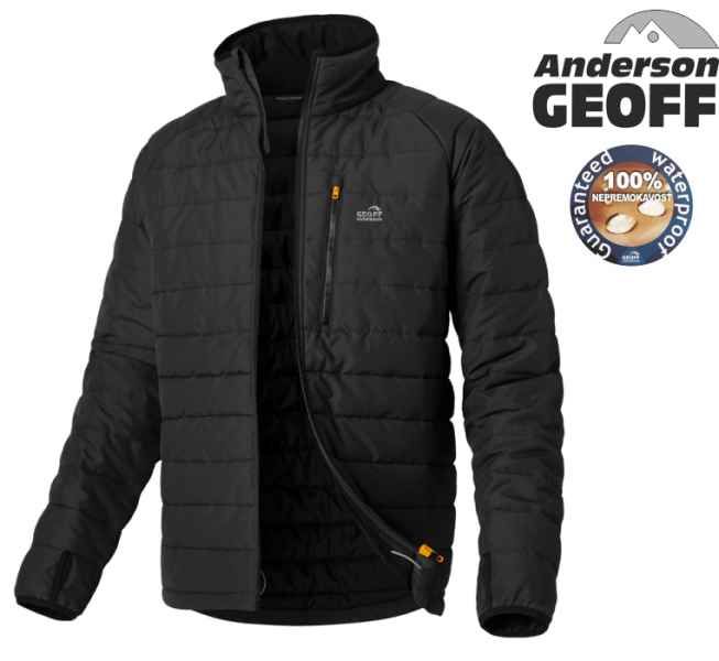 Bunda Geoff Anderson Zesto Thermal černá XL