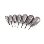 Iron Claw olovo Tear Drop Sinkers 5 g 6 ks Saenger