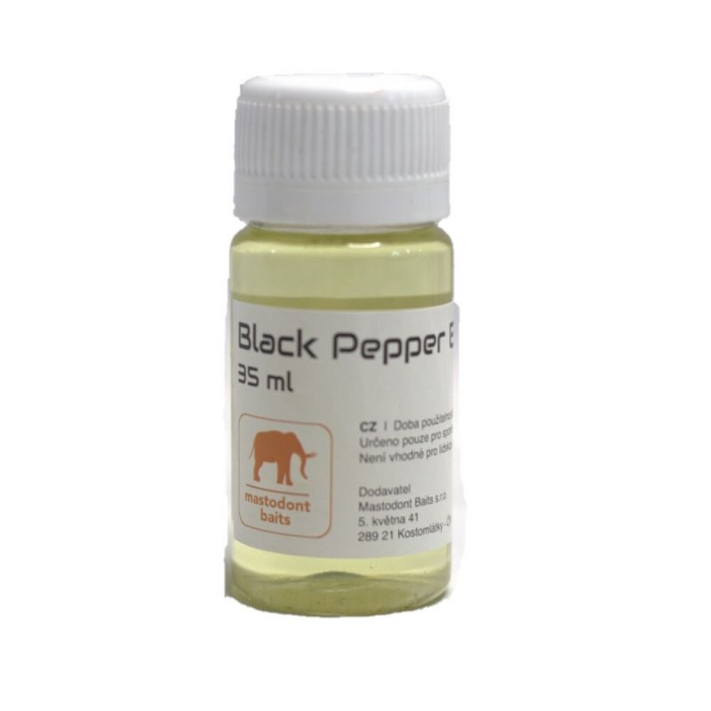 Mastodont Baits Black Pepper Essential Oil 35ml Mastodont Baits s.r.o.