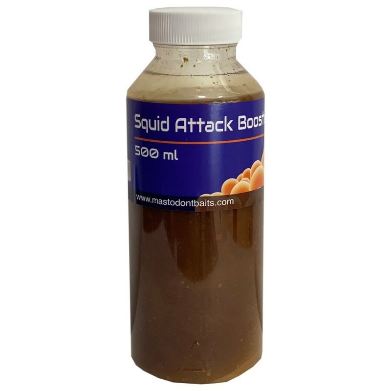 Mastodont Baits Booster Squid Attack 500ml Mastodont Baits s.r.o.