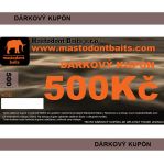 Mastodont Baits - dárkový poukaz 500kč