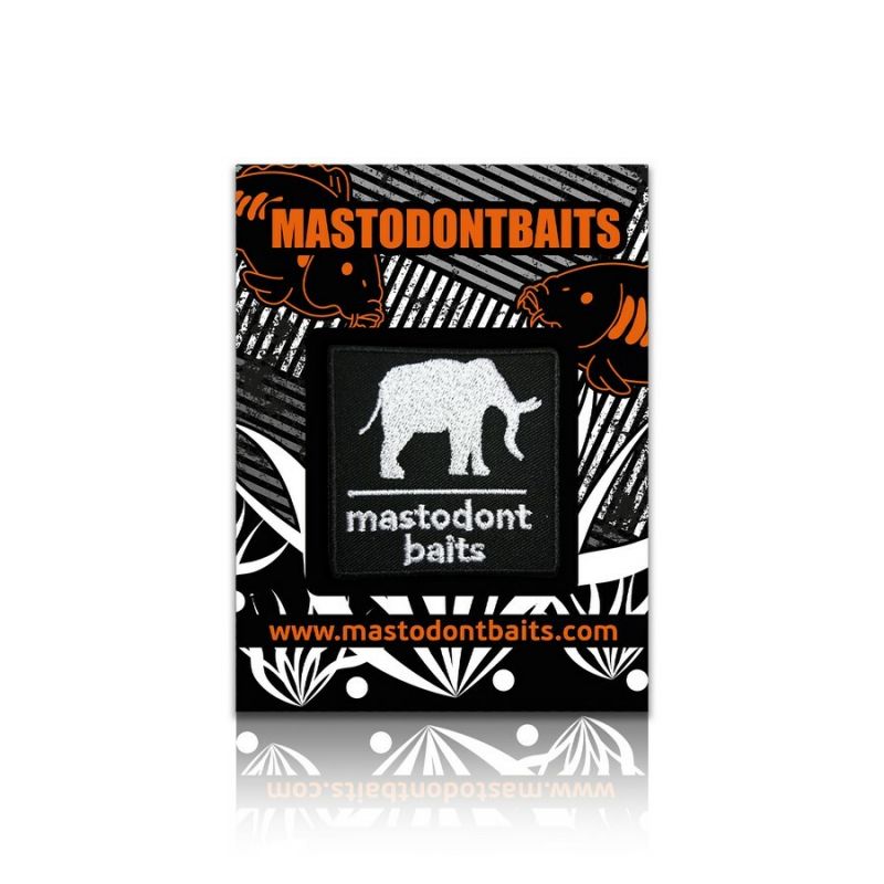 Mastodont Baits Nášivka MERCH bílá Mastodont Baits s.r.o.