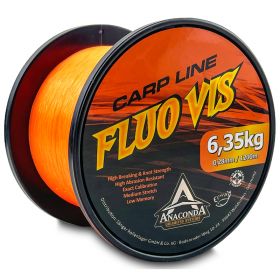 Anaconda vlasec Fluo Vis 0,26 mm 1200 m oranžová Saenger