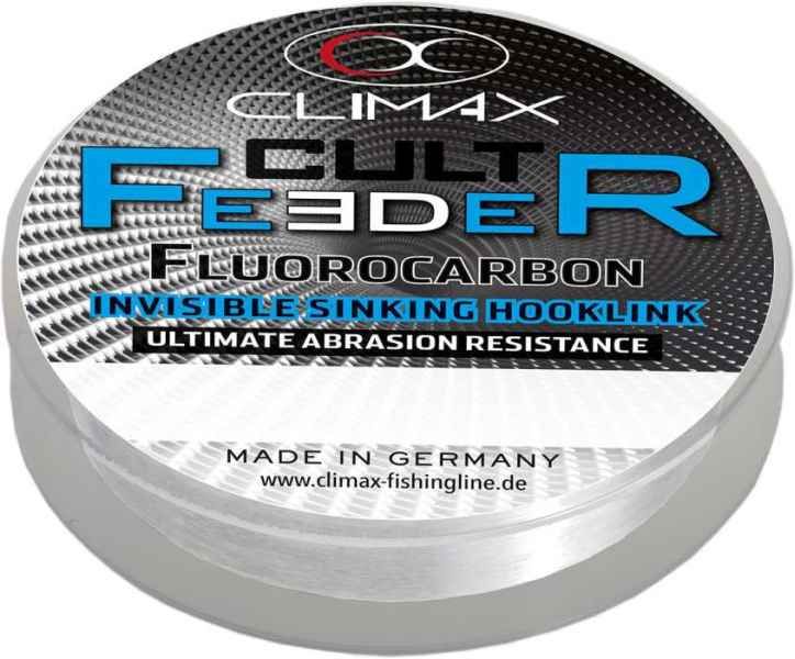 CLIMAX CULT Feeder Fluorocarbon - návazcový 25m 0,14mm / 1,9kg