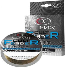 CLIMAX CULT Feeder Gravilink potápivá šňůra šedá 10m 0,25mm / 10kg