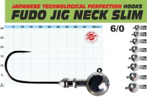 FUDO JIG PROFI Slim s nálitkem 6/0 balení 3ks 18g