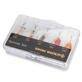 Iron Trout sada rotaček v krabičce Spinner Kit