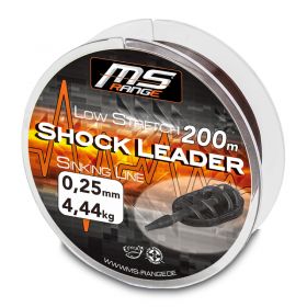 MS Range šokový vlasec Shock Leader 0,25 mm 200 m Saenger