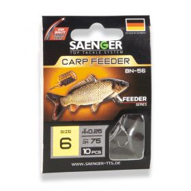 Saenger návazec na kapry Carp Feeder 6, 10 ks