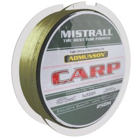 Mistrall vlasec Admunson carp 0,22mm 250m camou