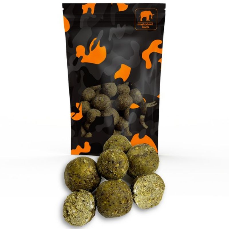 Mastodont Baits Boilie energy action Squid mix 5 kg 20/24mm Mastodont Baits s.r.o.