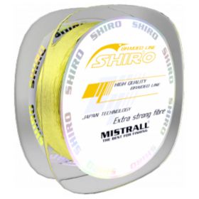 Mistrall šňůra Shiro braided line fluo 0,36mm 200m