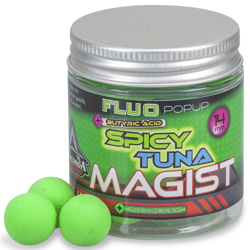 Anaconda fluo pop-up Magist spicy tuna 10mm 25g Saenger