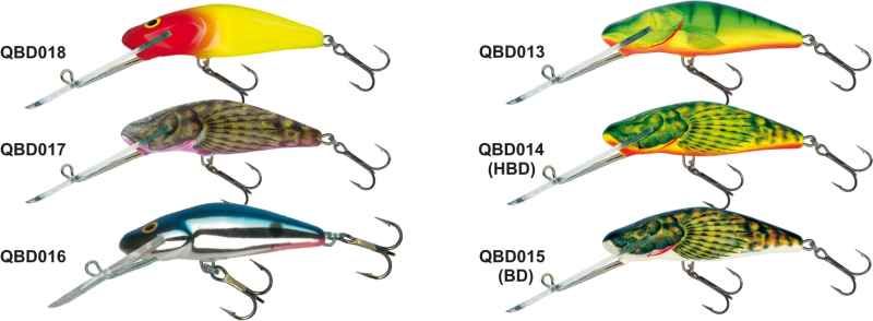 SALMO Wobler Bullhead BD6SDR barva GT