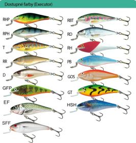 SALMO Wobler Executor IEX 7SR barva PB