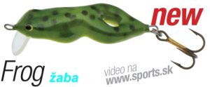 Wobler Frog/Žába 3cm plovoucí barva 51