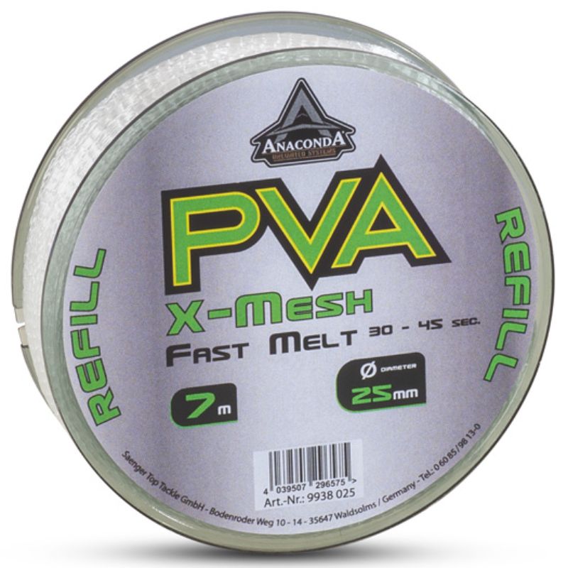 Anaconda náhradní PVA punčocha Fast Melt 25mm 7m Saenger