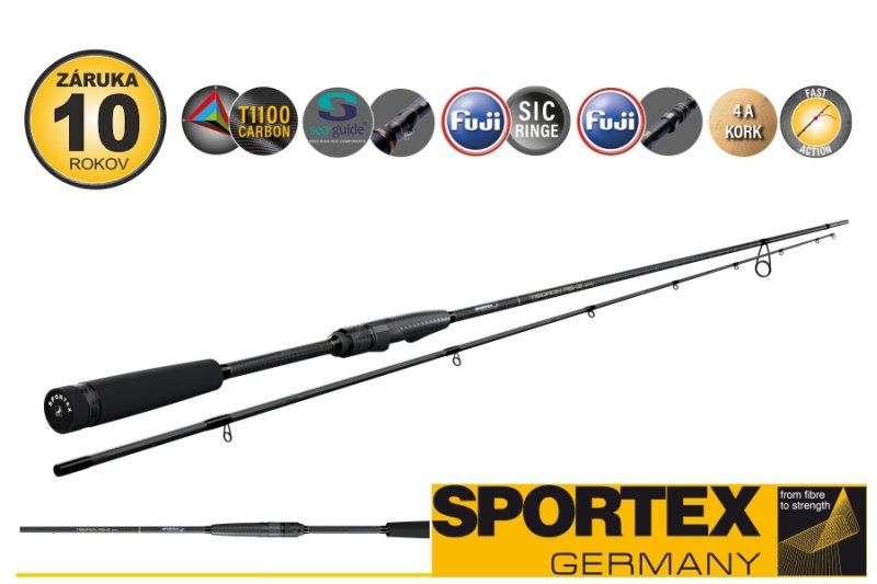 Přívlačový prut SPORTEX TiBoron RS-3 Spin 210cm / 19 - 53g