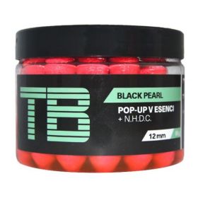 TB Baits Plovoucí Boilie Pop-Up Pink Black Pearl + NHDC 65 g - 16 mm