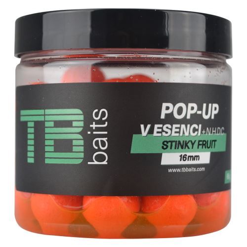 TB Baits Plovoucí Boilie Pop-Up Stinky fruit + NHDC 65 g - 16 mm