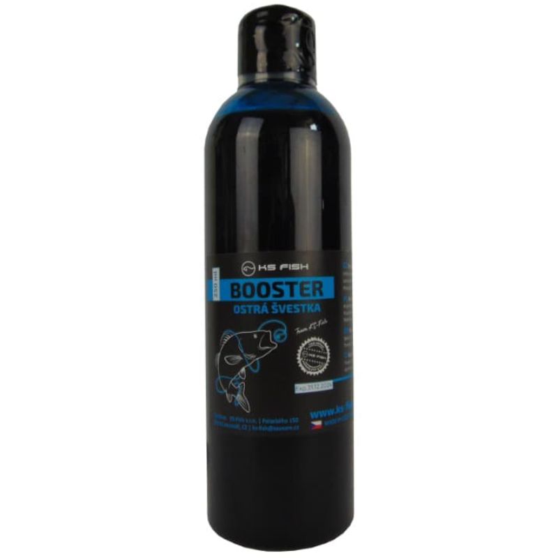 KS Fish booster 150ml ostrá švestka KS-fish