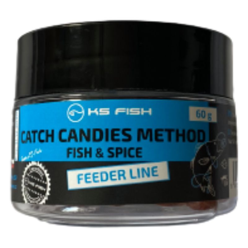 KS Fish Catch candies method 60g fish and spice KS-fish