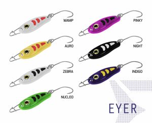 Plandavka Delphin EYER | 1.5g INDIGO Hook #8, 1.5g NIGHT Hook #8, 1.5g NUCLEO Hook #8, 1.5g PINKY Hook #8, 1.5g ZEBRA Hook #8, 3g AURO Hook #8, 3g INDIGO Hook #8, 3g NIGHT Hook #8, 3g NUCLEO Hook #8, 3g PINKY Hook #8, 3g WAMP Hook #8, 3g ZEBRA Hook #8, 5g AURO hook #2, 5g NUCLEO hook #2, 5g PINKY hook #2, 5g WAMP hook #2, 5g ZEBRA hook #2