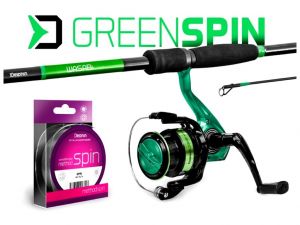 Prívlačový set Delphin GreenSPIN