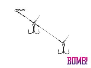 BOMB! Twisto MultiTRAP / 1ks | #1 / 10cm / 16 kg, #1/0 / 12cm / 18 kg, #2/0 / 14cm / 20 kg