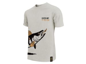 Tričko Delphin Catch me! ZUBÁČ | KING SIZE, L, M, XL, XXL, XXXL