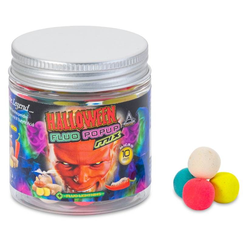 Anaconda pop up fluo mix Halloween 10mm 25g Saenger