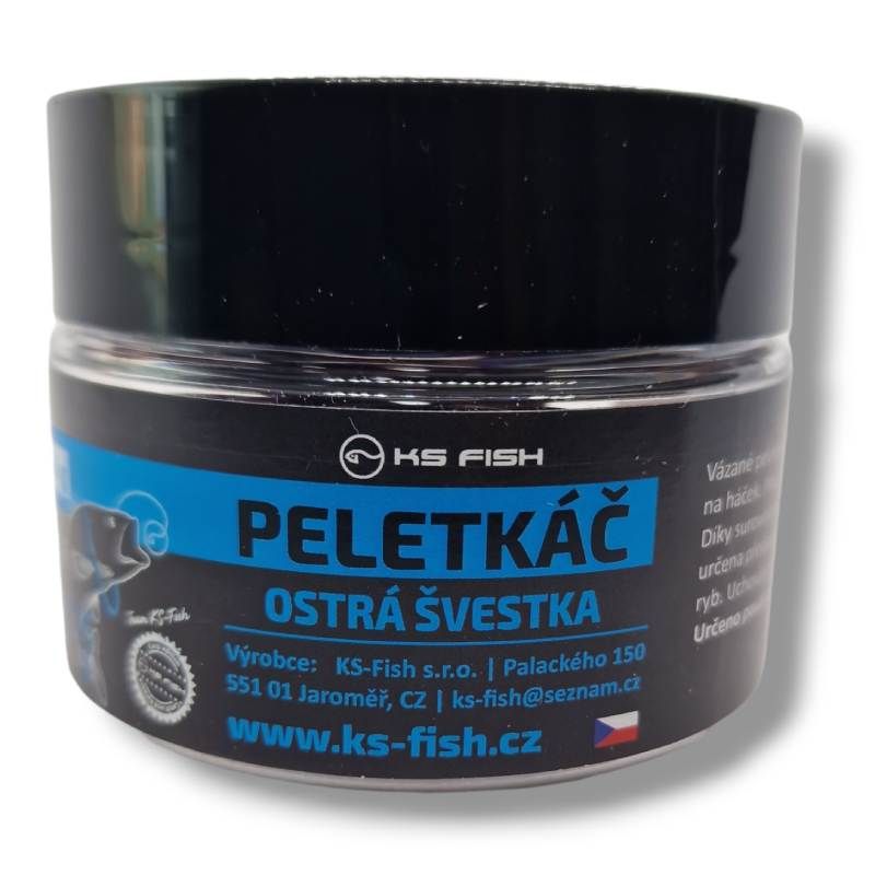 KS Fish peletkáč 50g Ostrá švestka KS-fish