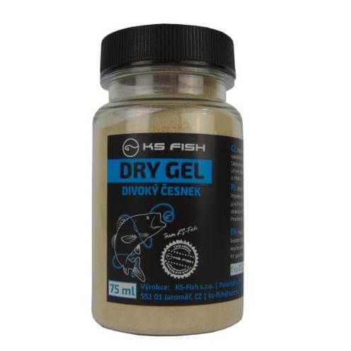 KS Fish dry gel 75ml česnek KS-fish