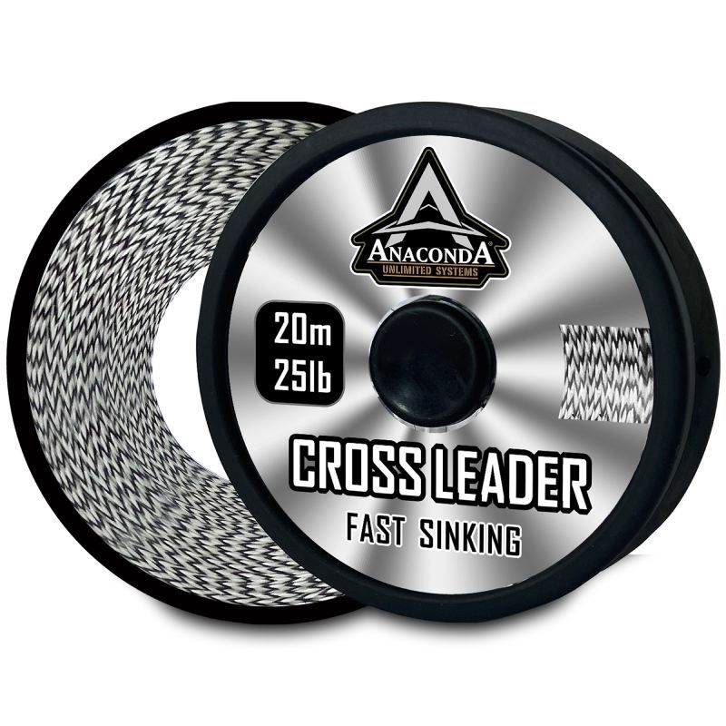 Anaconda návazcová šňůra Fast sinking cross 25lb 20m Saenger