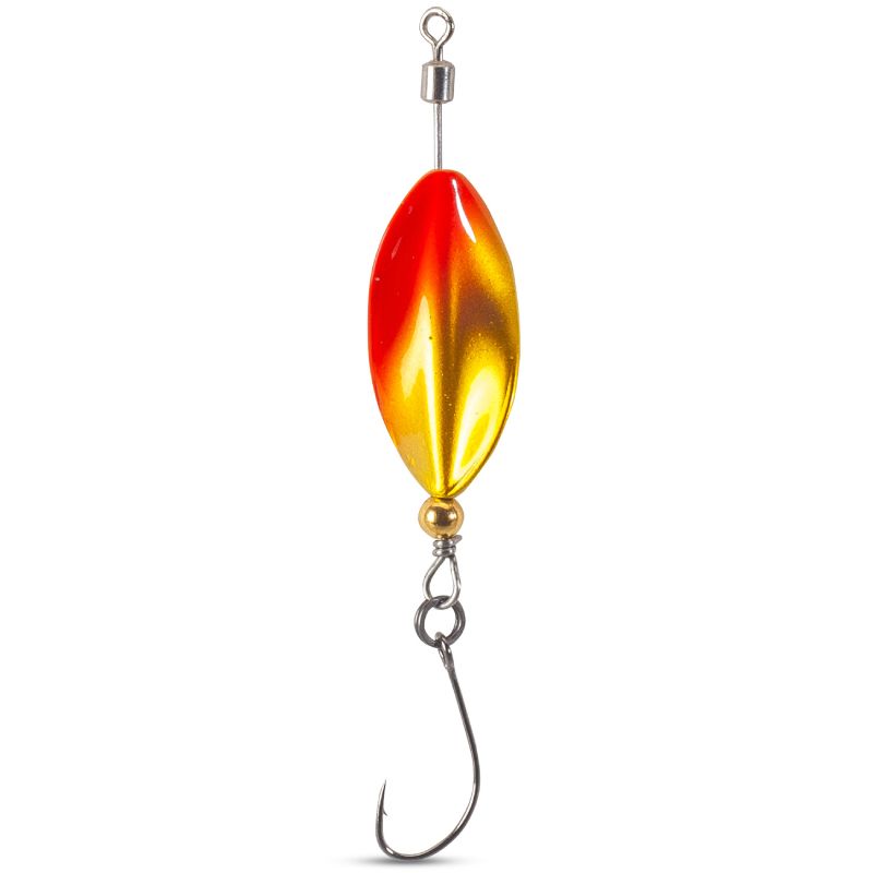 Iron Trout plandavka Swirly leaf lure 3g RG Saenger